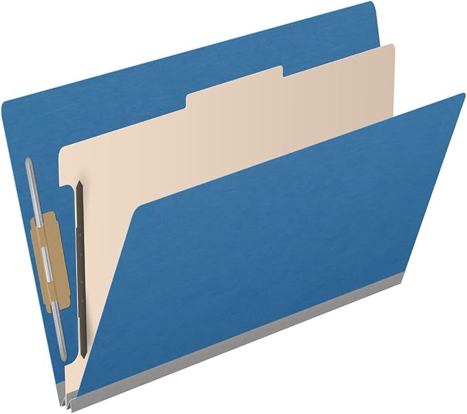Ecom Folders Top Tab Pressboard Classification Folders | Legal Size 25 Pt Stock - Image 2
