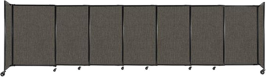 Versare Straightwall Sliding Portable Wall Partition | Freestanding Office by VERSARE