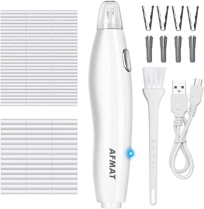AFMAT Electric Eraser for Artists, 140 Eraser Refills, Rechargeable Electric by AFMAT