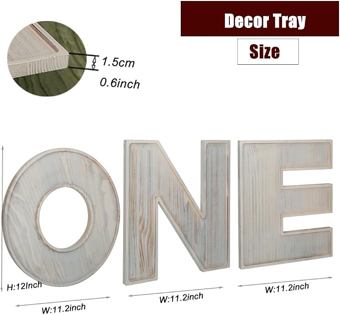 3PCS Charcuterie Letter Fillable Trays - Image 2
