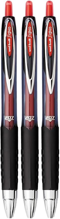 Advantage Gifts Signo 207 Roller Ball Retractable Gel Pens, Medium Point by Advantage+Gifts