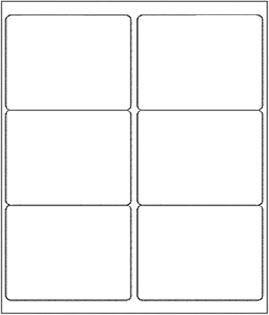 BESTEASY 3 1/3" x 4" Labels Shipping Labels by BESTEASYLABELPRINTER