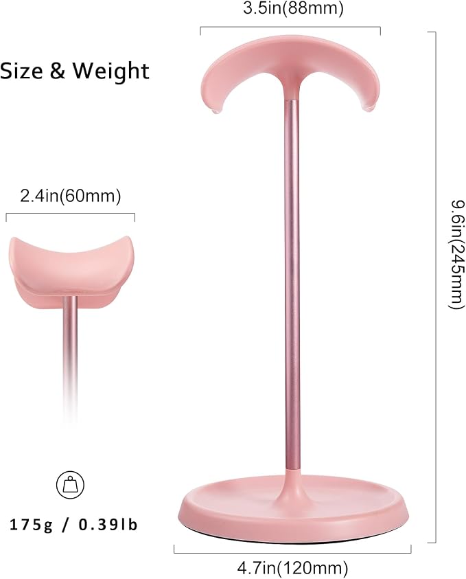 Headphone Stand, Curved Headset Stand - Image 6