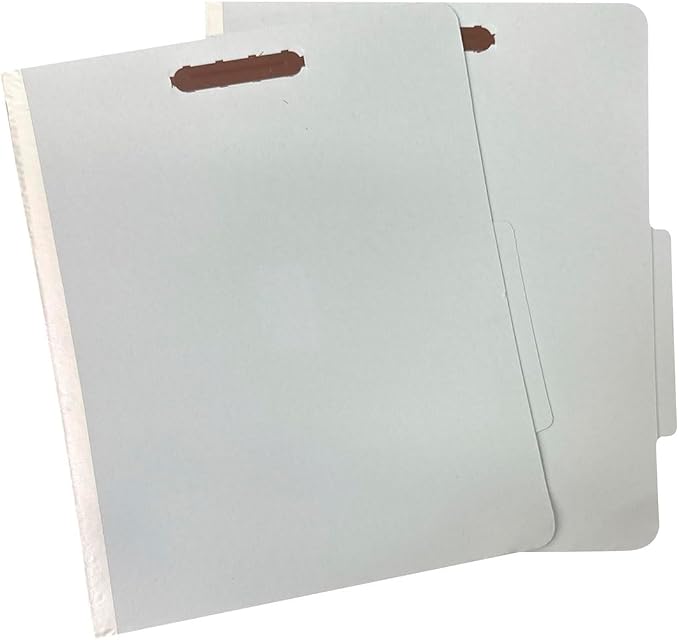 Amazon Basics Sturdy Pressboard Classification File Folders by AmazonBasics