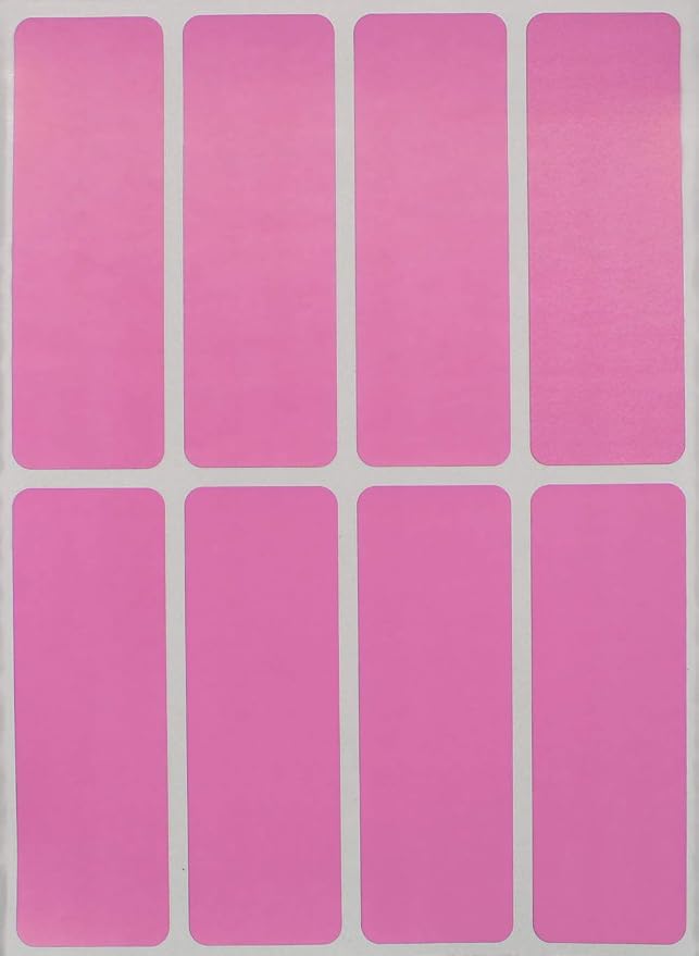 Royal Green Rectangular Stickers Color Coded Write on Labels by RoyalGreen