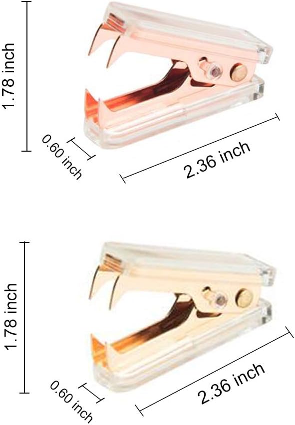 Rose Gold and Gold Staple Remover - Image 2