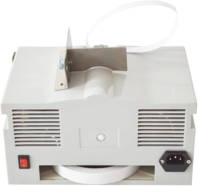 INTBUYING Cash Bundling Machine Fully Automatic Small Banknote Baling Machine Binding Speed 2 Secs Per Time Binding Machine for tie Bills Cards banknotes-DeskLoop Office