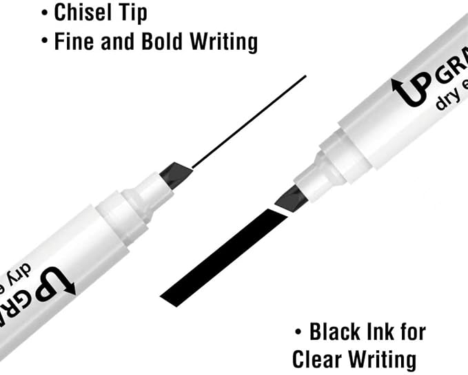 Upgrade Office Supply Dry Erase Markers, Chisel Tip - Image 6
