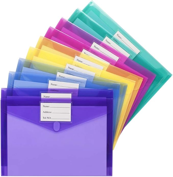 Sooez 10 Pack File Folders, Folder - Image 2
