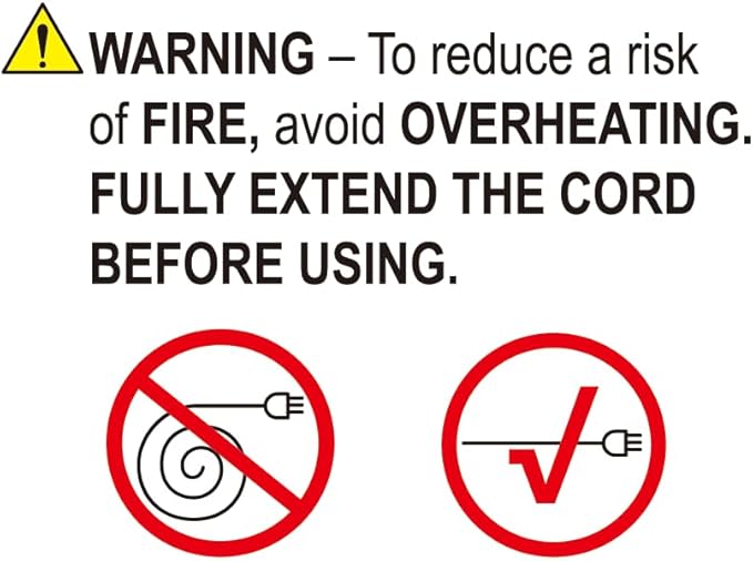 Amazon Basics Rectangular Indoor Extension Cord Power Strip, 3-Prong, Flat Plug, Grounded - 13 Amps, 1625 Watts, 125 VAC - 2-Pack, 6 ft, White-DeskLoop Office