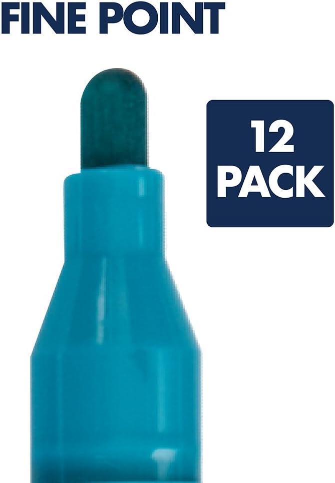 Quartet Dry Erase Markers, Fine Tip, EnduraGlide, 12 Pack - Image 4