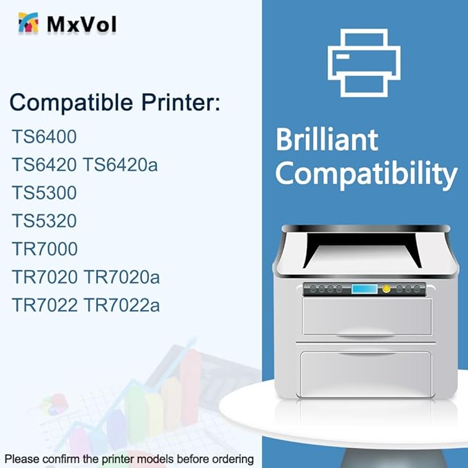 260XL 261XL Replacement for Canon Ink 260 and 261 Ink Cartridges PG-260 XL CL-261 XL for Canon Pixma TS6420a TS6420 TS6400 TR7020a TR7020 TR7000 TS5300 TS5320 Printer Ink Cartridge (1 Black,1 Color)-DeskLoop Office