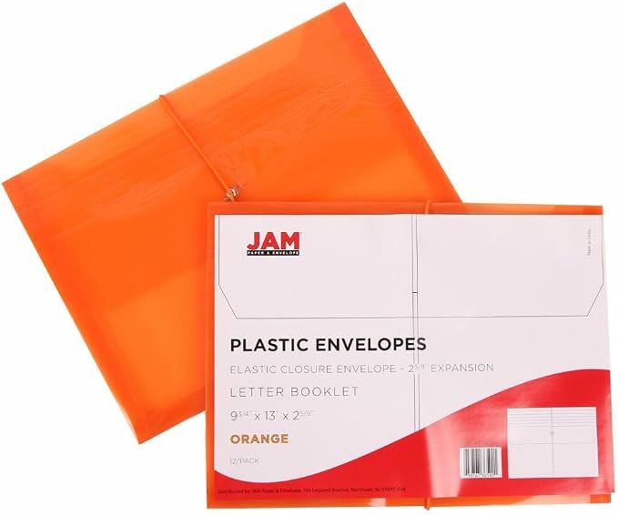 JAM PAPER Plastic Expansion Envelopes - Image 4