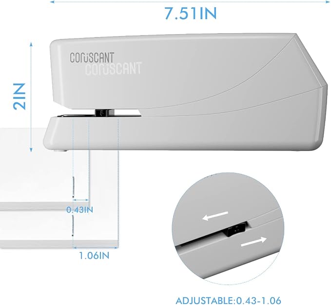 Coruscant Electric Stapler, Automatic Stapler, Heavy Duty，25 Sheet, Store 210 - Image 2