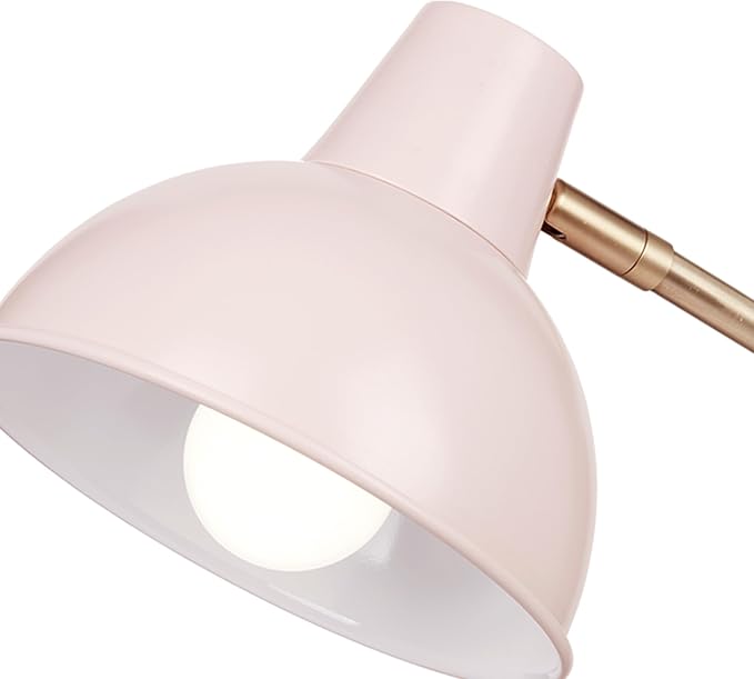 Globe Electric 67339 16 Inch Pink Desk Lamp - Image 6