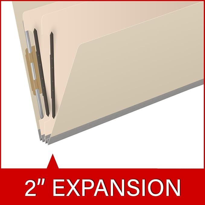 Ecom Folders Manila Classification Folders | Legal Size 18 Pt Manila Stock - Image 7