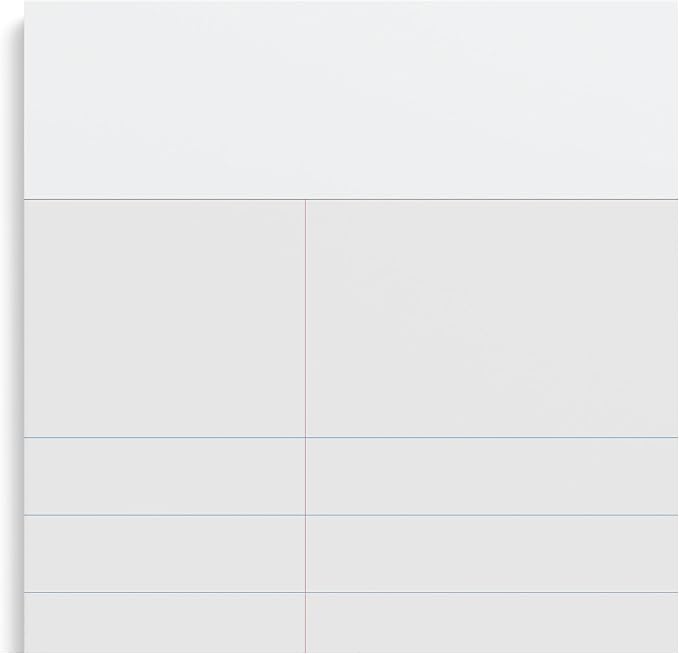 STAPLES Notepads, 8.25” x 11.75”, Wide Ruled, 50 Sheets/Pad - Image 6