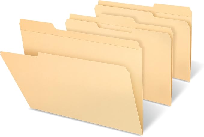 Pendaflex Reinforced-Top File Folders, Letter Size, 1/3 Cut - Image 3