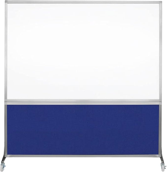 DivideWrite Mobile Whiteboard | Double Sided Dry Erase Board | Portable Office by VERSARE