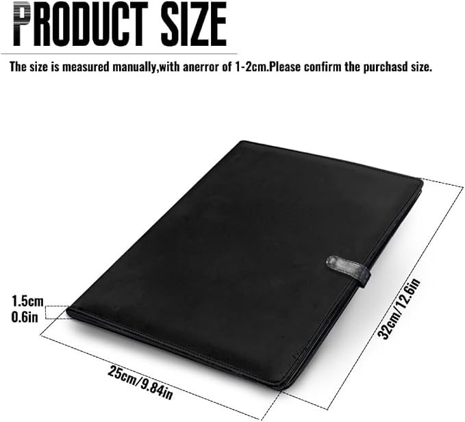 Personalized Padfolio with Logo Photo Name, Custom Business Portfolio Folder - Image 4