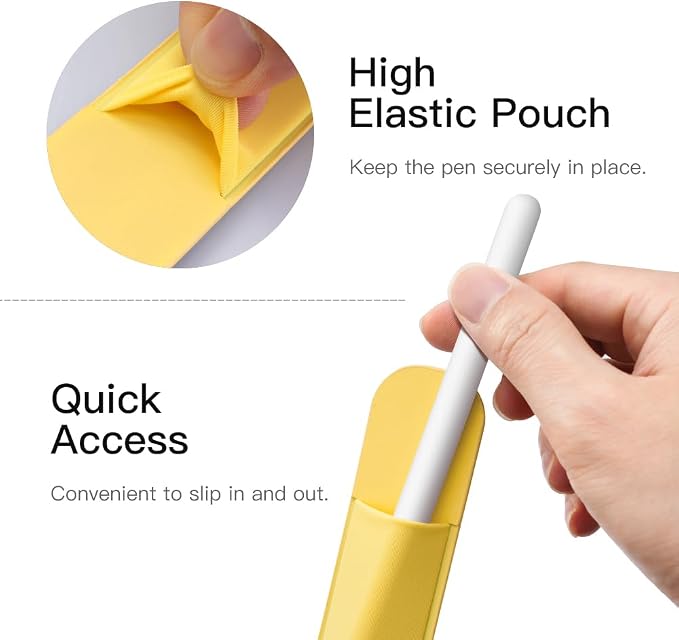 MoKo Pencil Holder Sticker Fit Apple Pencil Pro, Apple Pencil, Apple Pencil - Image 5