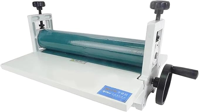 14'' Manual Cold Roll Laminator Laminating Machine Lamination Foldable Long Wings-DeskLoop Office