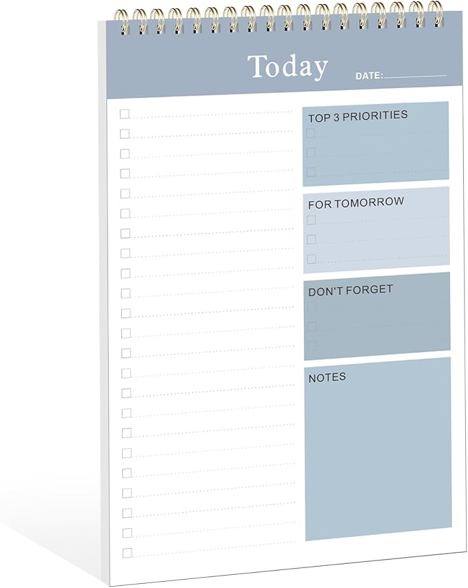 Weekly To Do List Notepad, Undated Planner by VALOME