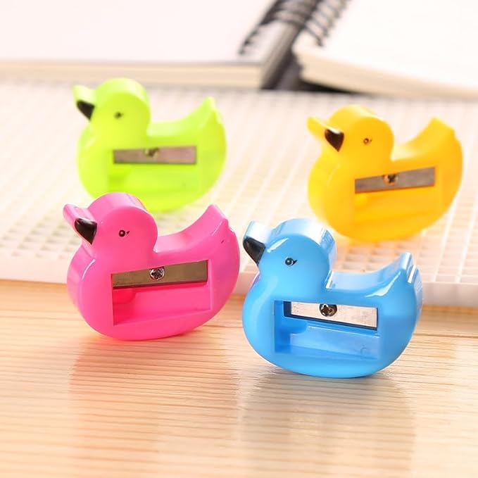 50 Pcs Pencil Sharpeners Bulk Cartoon Animal Shaped Small Pencil Sharpeners - Image 4