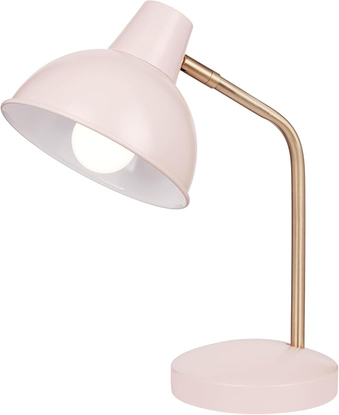 Globe Electric 67339 16 Inch Pink Desk Lamp by GlobeElectric