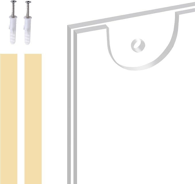 Acrylic Sign Holder 8.5 x 11 Vertical, Wall Mount Document Holder, Restaurant - Image 3