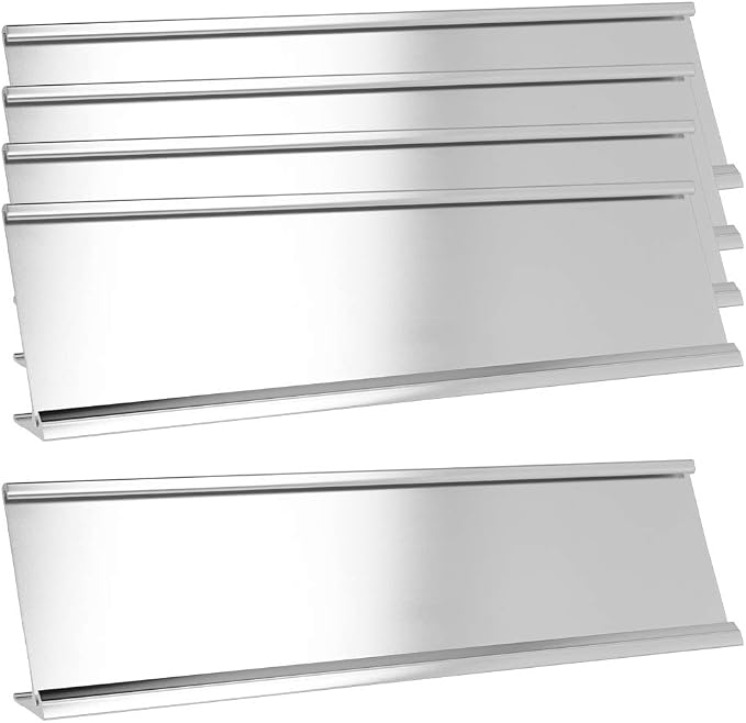 ExcelMark 2"x 8"Aluminum Name Plate Holder by ExcelMark