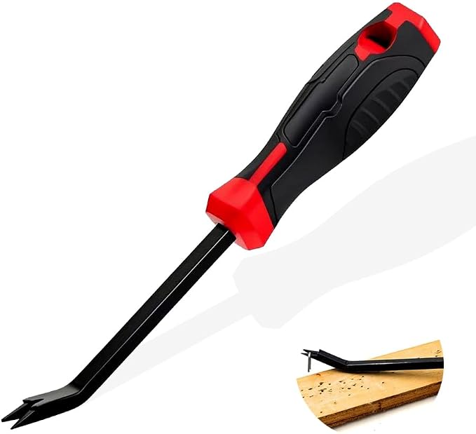 Staple Remover, Heavy Duty Staple Remover, Upholstery Stapler Puller Lifter Tool by AMZQWERT