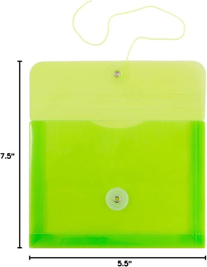 JAM PAPER Plastic Envelopes - Image 6