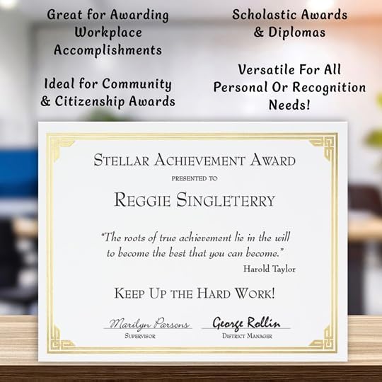 PaperDirect Gold on Cream Classic Specialty Certificates, 8½ x11, Foil Accents - Image 6