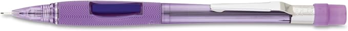 Pentel Quicker Clicker Automatic Pencil, 0.7mm Lead Size, Transparent Violet by PentelofAmerica