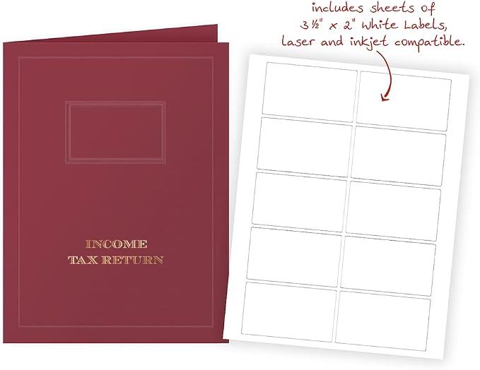 The Gallery Collection, Income Tax Return Pocket Folders, - Image 5