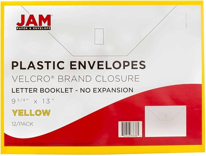JAM PAPER Plastic Envelopes - Image 3