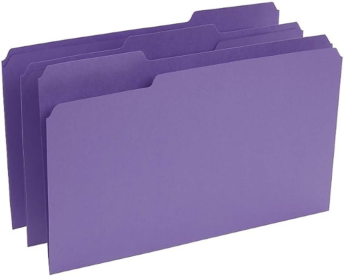 Staples File Folders, Legal Size, 1/3‑Cut Tabs, Heavy‑Duty Paper Stock - Image 7