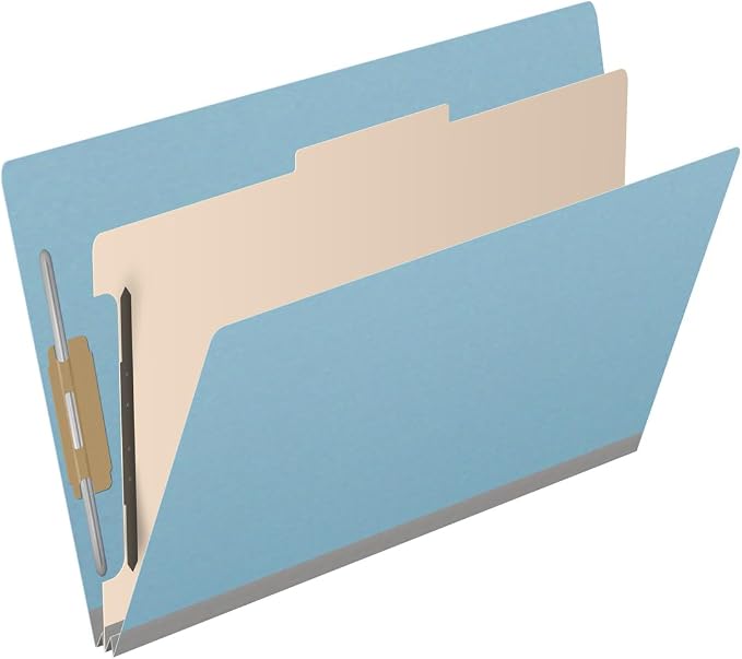Ecom Folders Top Tab Pressboard Classification Folders | Legal Size 25 Pt Stock - Image 2
