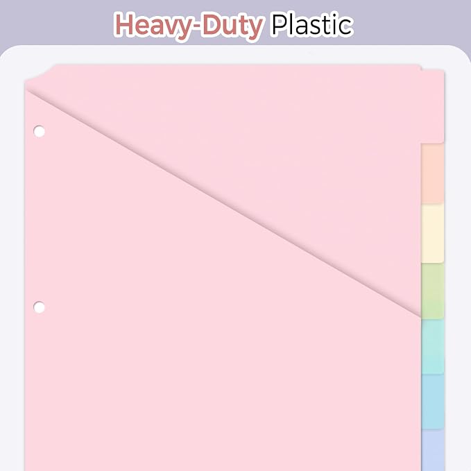 SKYDUE Pastel Binder Dividers - Image 8