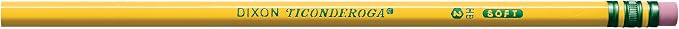 Ticonderoga Wood-Cased Pencils, Unsharpened, 2 HB Soft - Image 3