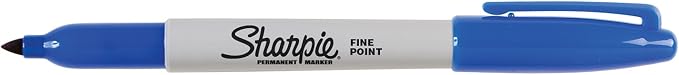 Sharpie Permanent Markers | Fine Point | Black & Blue | 2 Count - Image 10