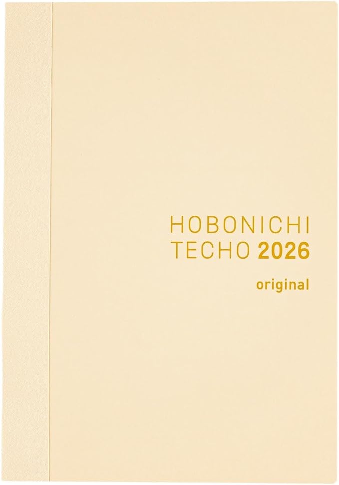 Hobonichi Techo 2026 Original Book – A6, January Start, Monday Start by Hobonichi
