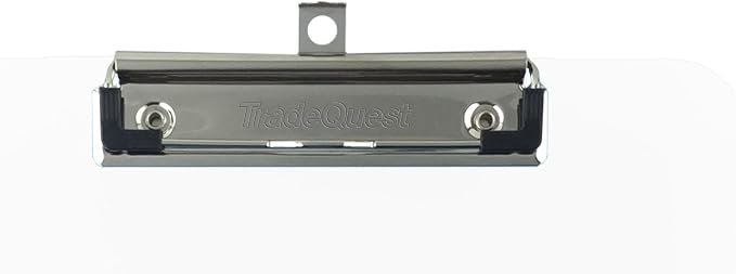 Trade Quest Plastic Clipboard Opaque Color Letter Size Low Profile Clip - Image 5