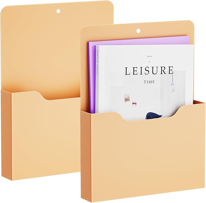 Marbrasse 2 Pack Magnetic File Holder by Marbrasse
