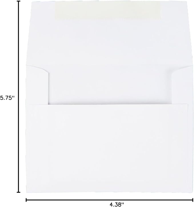 Quality Park Invitation Envelopes, 4.375 x 5.75 inches, Box of 100 - Image 8