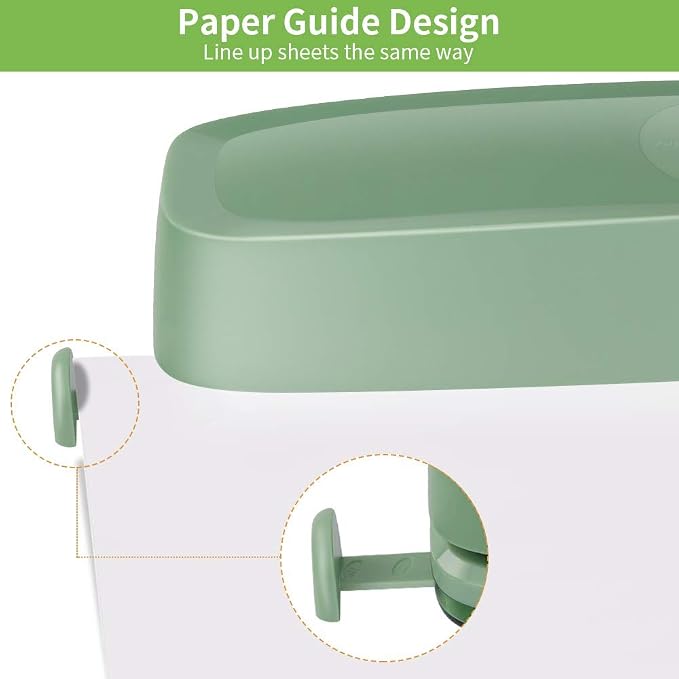 AFMAT Electric 3 Hole Punch, 20-Sheet 3 Hole Puncher - Image 6