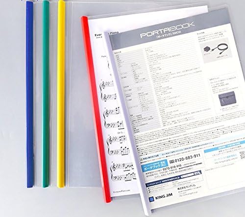Sliding Bar Clear Report Covers, 40 Sheet Capacity, Transparent Resume - Image 7