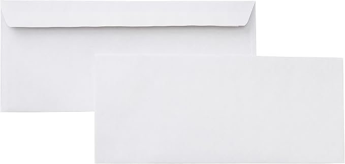 Amazon Basics #10 Security-Tinted Self-Seal Business Envelopes by AmazonBasics