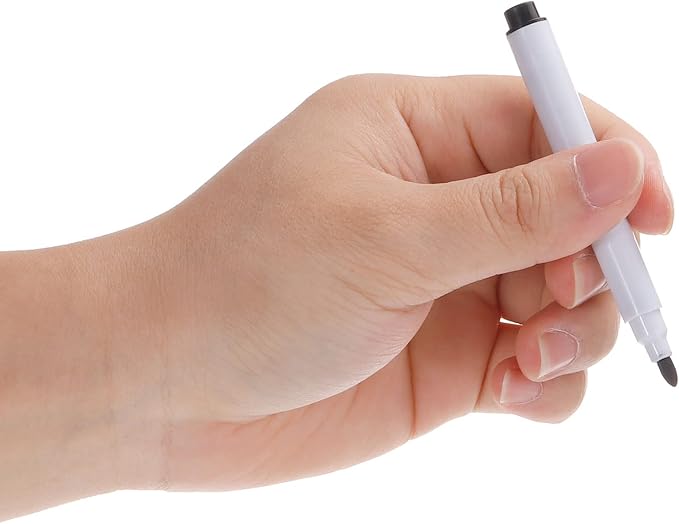 PATIKIL Dry Erase Marker Pens, 30 Pack Black Ink Fine Point Low Odor Whiteboard - Image 5